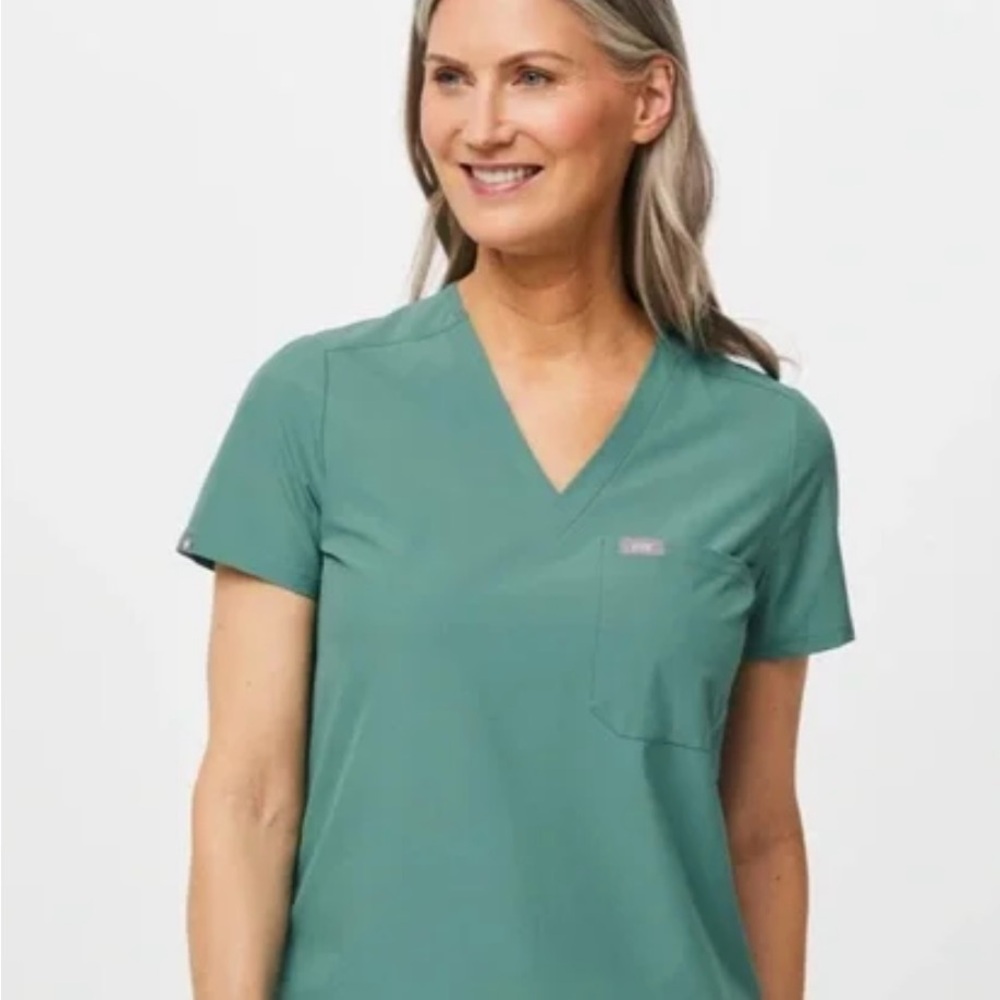 Women's Green FIGS scrubs
